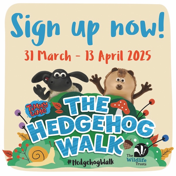 LWT Hedgehog Walk Logo