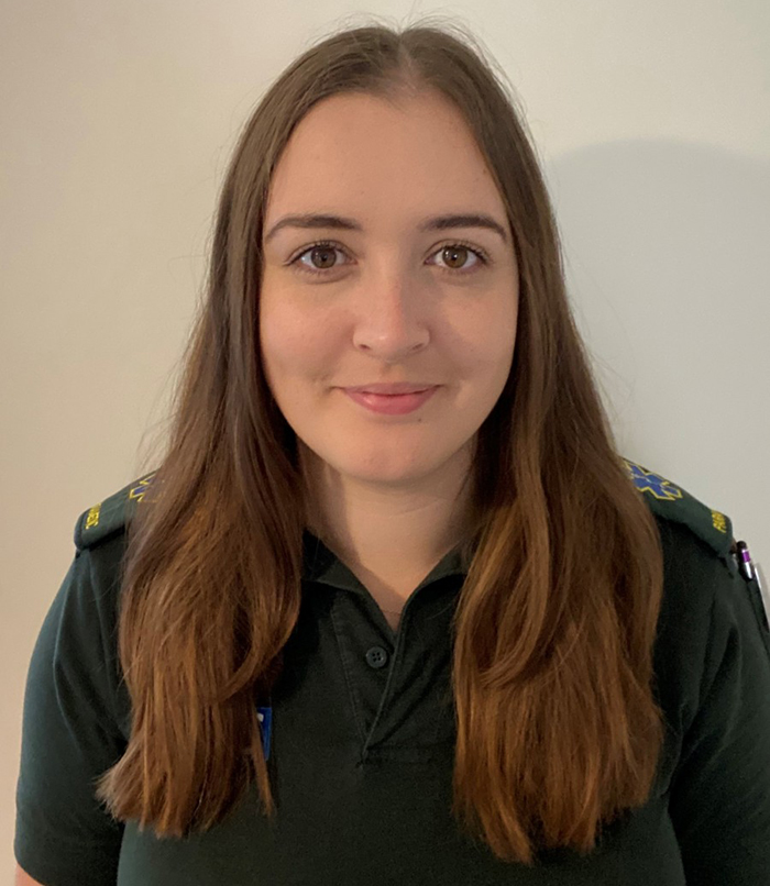 Paramedics Laura Golding
