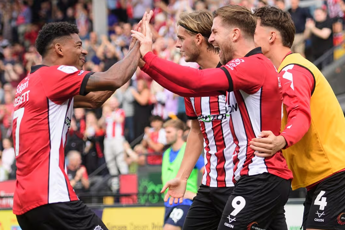 Lincoln 2, Wigan Athletic 2