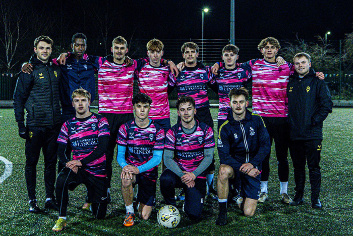 University men’s team unbeaten this season.