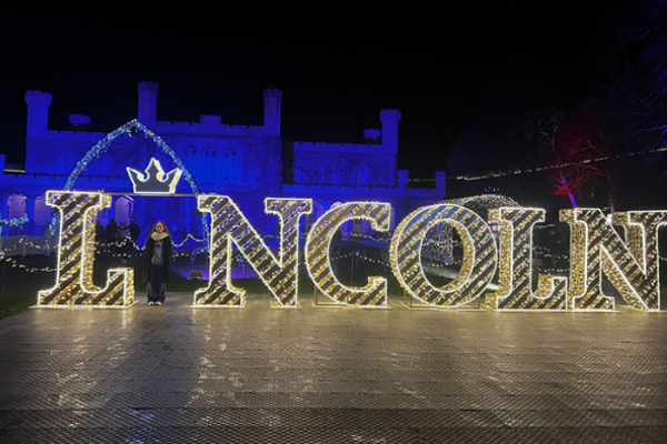 A festive sparkle at Lincoln Castle