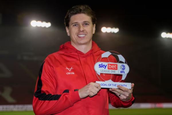 Adam’s volley bags Goal of the Month award