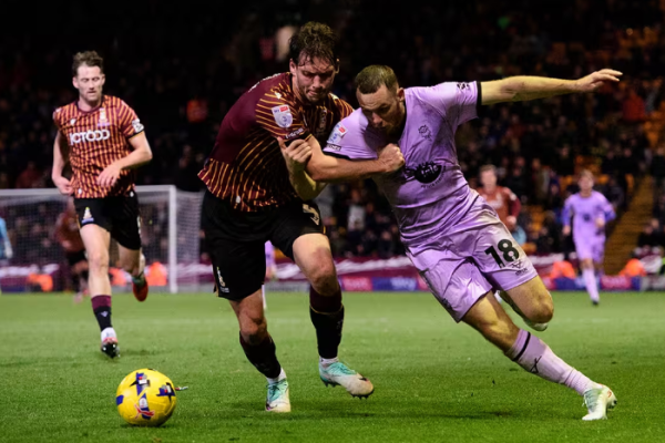 Bradford City 0, Lincoln City 0