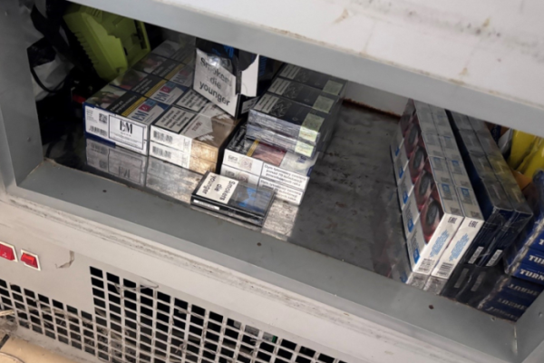 City shop closed after raid