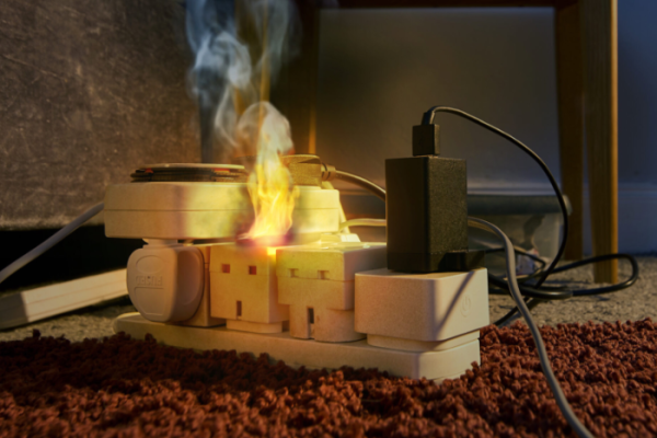 Danger of electrical faults