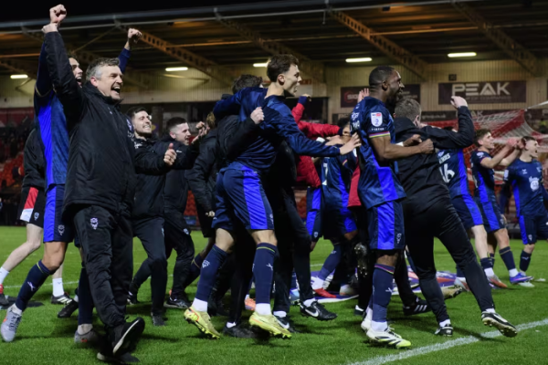 Doncaster Rovers 0, Lincoln City 2