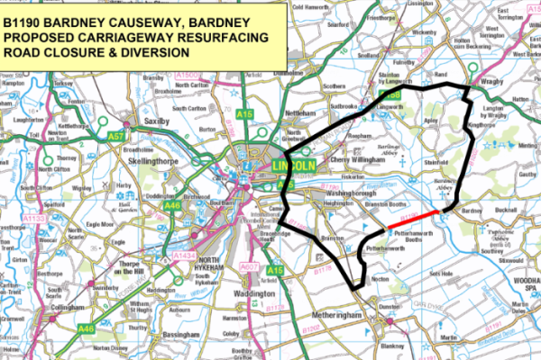 Emergency works to Branston Causeway