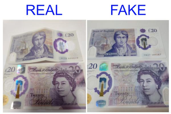 Fake £20 notes continue to plague city 