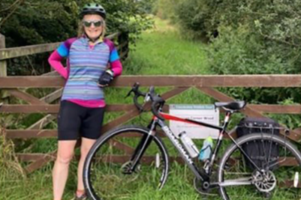 Libby’s 1,500-mile bike ride around nature reserves
