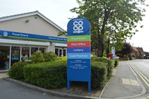 Ram raid at Billinghay Coop