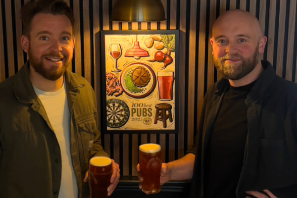  White Horse listed among UK’s Top 100 Pubs 